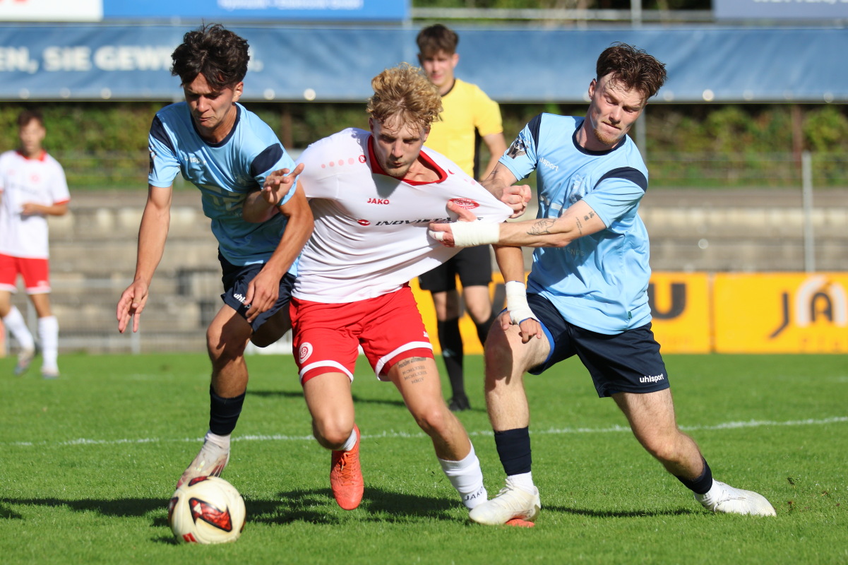 Mehr über den Artikel erfahren SCP weist im Derby den 1. FC Rielasingen-Arlen mit 4:0 rauschend in die Schranken