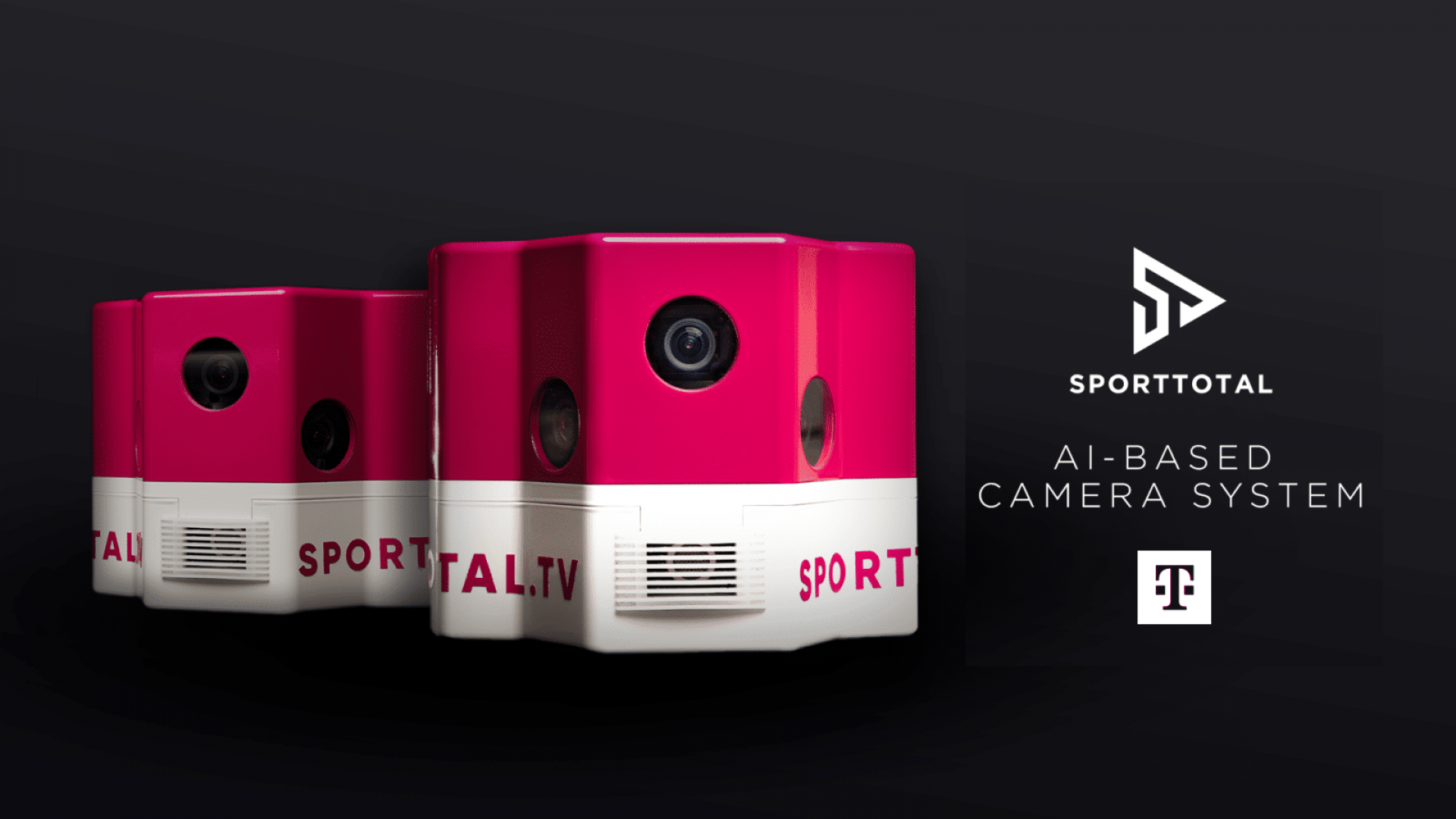 Die neue Generation der selbstfilmenden Kameras von Sporttotal.tv in Kooperation mit der deutschen Telekom | Foto: Grafik/Sporttotal