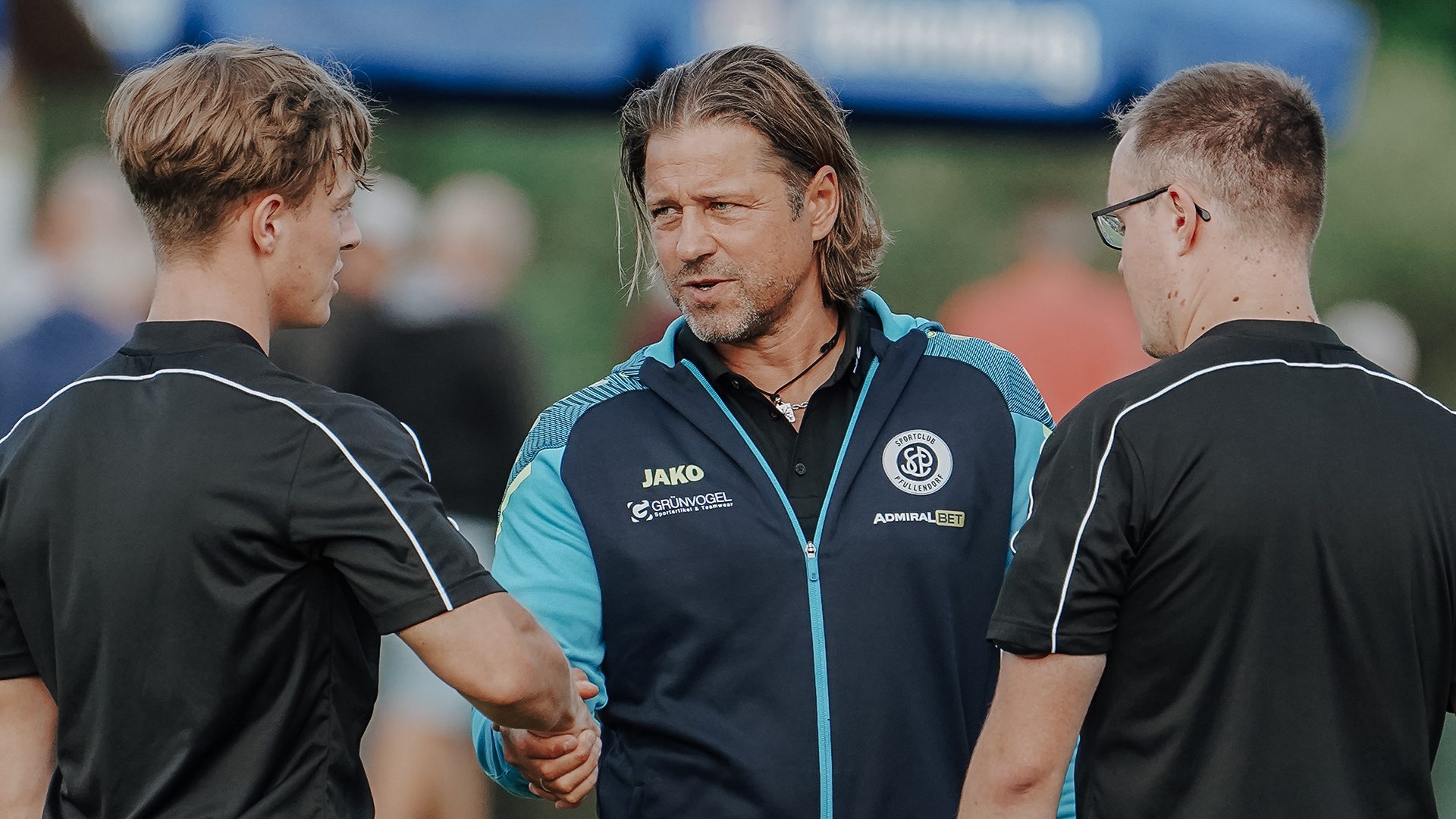 Helgi Kolvidsson nach dem Sieg im Pokalspiel gegen den FC Gutmadingen. | Foto: Henry Keller